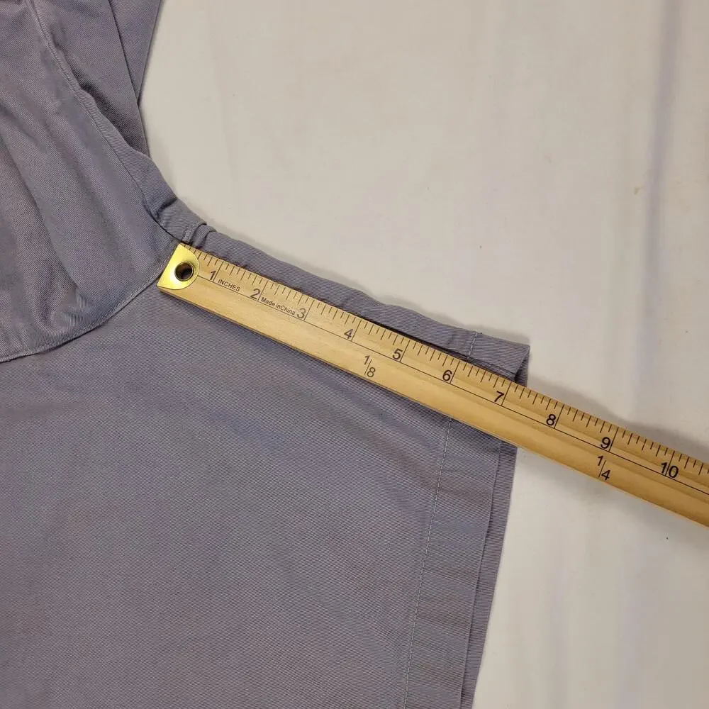 Saddlebred Shorts Mens 42 W Gray Chino Stretch Cotton Casual Comfort Flex Waist